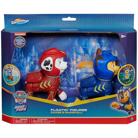 SwimWays Paw Patrol Floatin' Figures easy to carry for travel and on-the-go play.