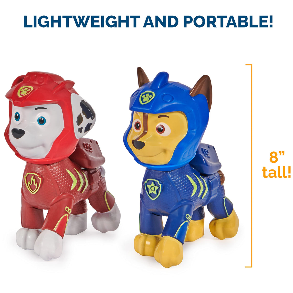 SwimWays Paw Patrol Floatin' Figures two-pack handy for friends' pool games.