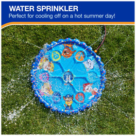 PAW Patrol Splash Pad with soft 40-inch surface for safe backyard fun.
