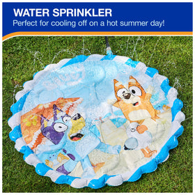 SwimWays Splash Mat with sprinklers for instant water fun on hot days