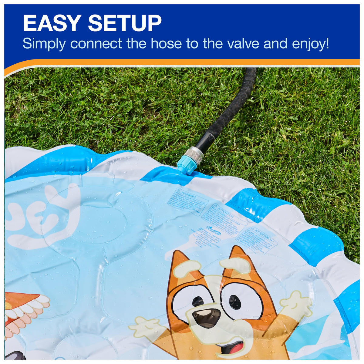 Vibrant Splash Mat designs spark imaginative play in sunny yards