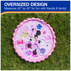 SwimWays Splash Pad features soft edges and vibrant character design.