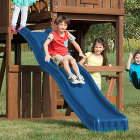 Swing-N-Slide slide supports up to 250 pounds for energetic play