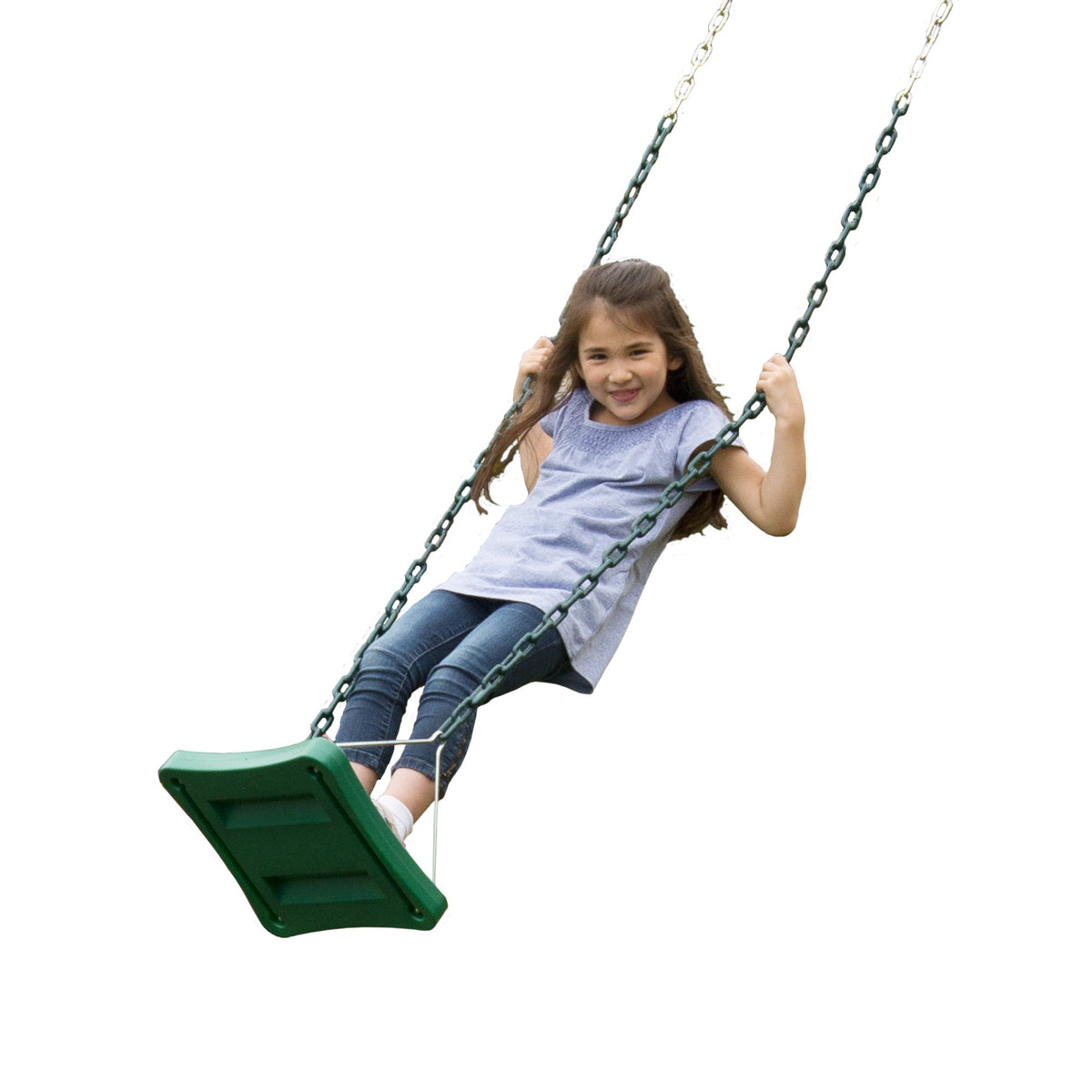 Backyard-ready Swing-N-Slide NE 5041 setup in a residential space