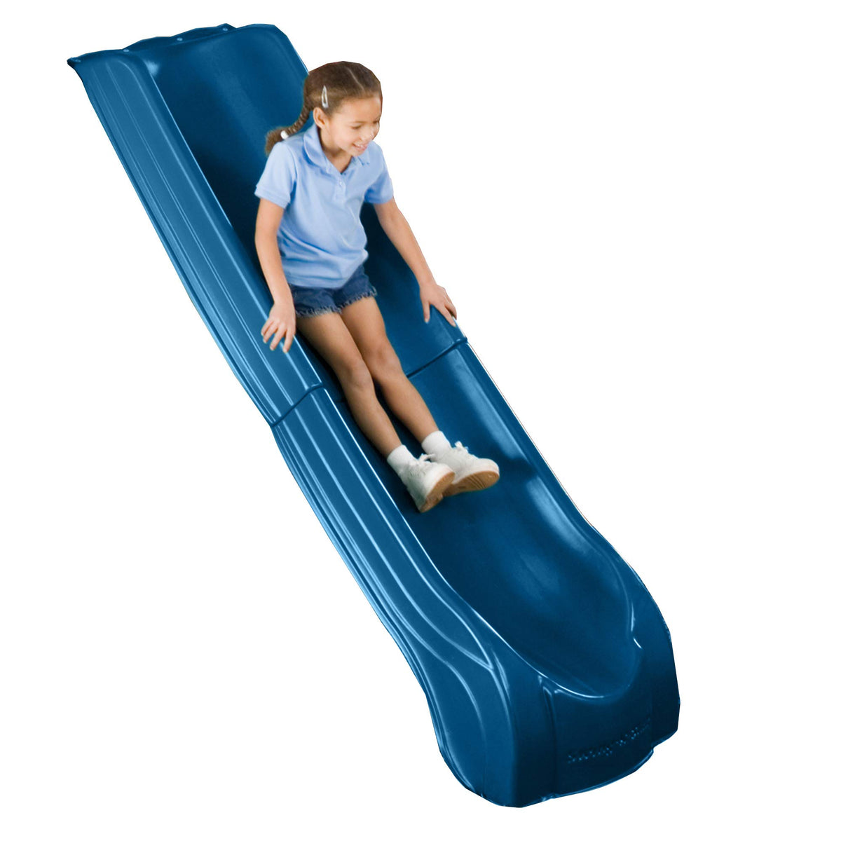 Summit Slide mounted on a four-foot deck for quick setup