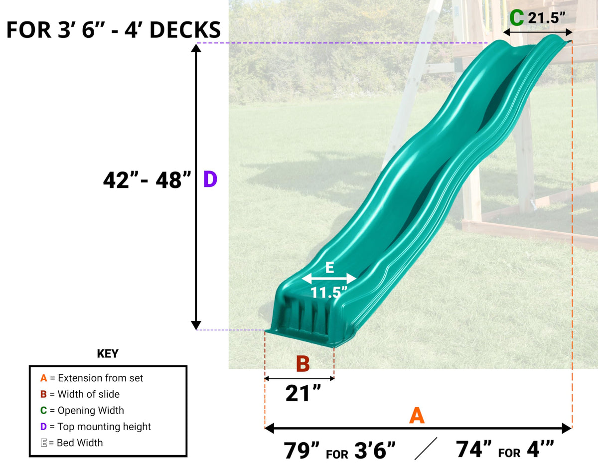 Assembly instruction image for Swing-N-Slide residential installation