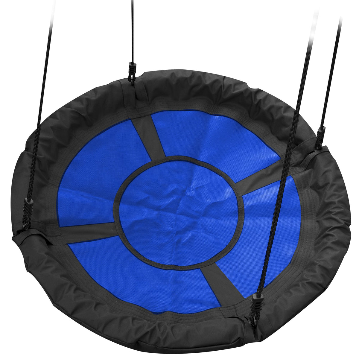 Swing-N-Slide blue nest fabric and steel frame for backyard play