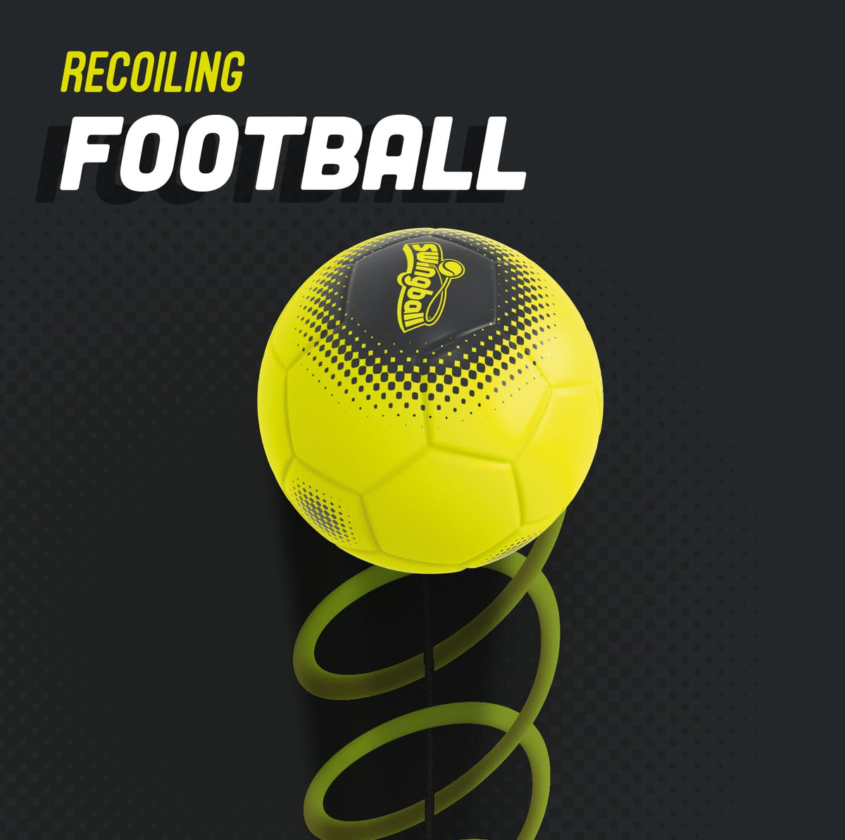 Swingball Reflex all-surface base enabling training on grass, concrete, or patio