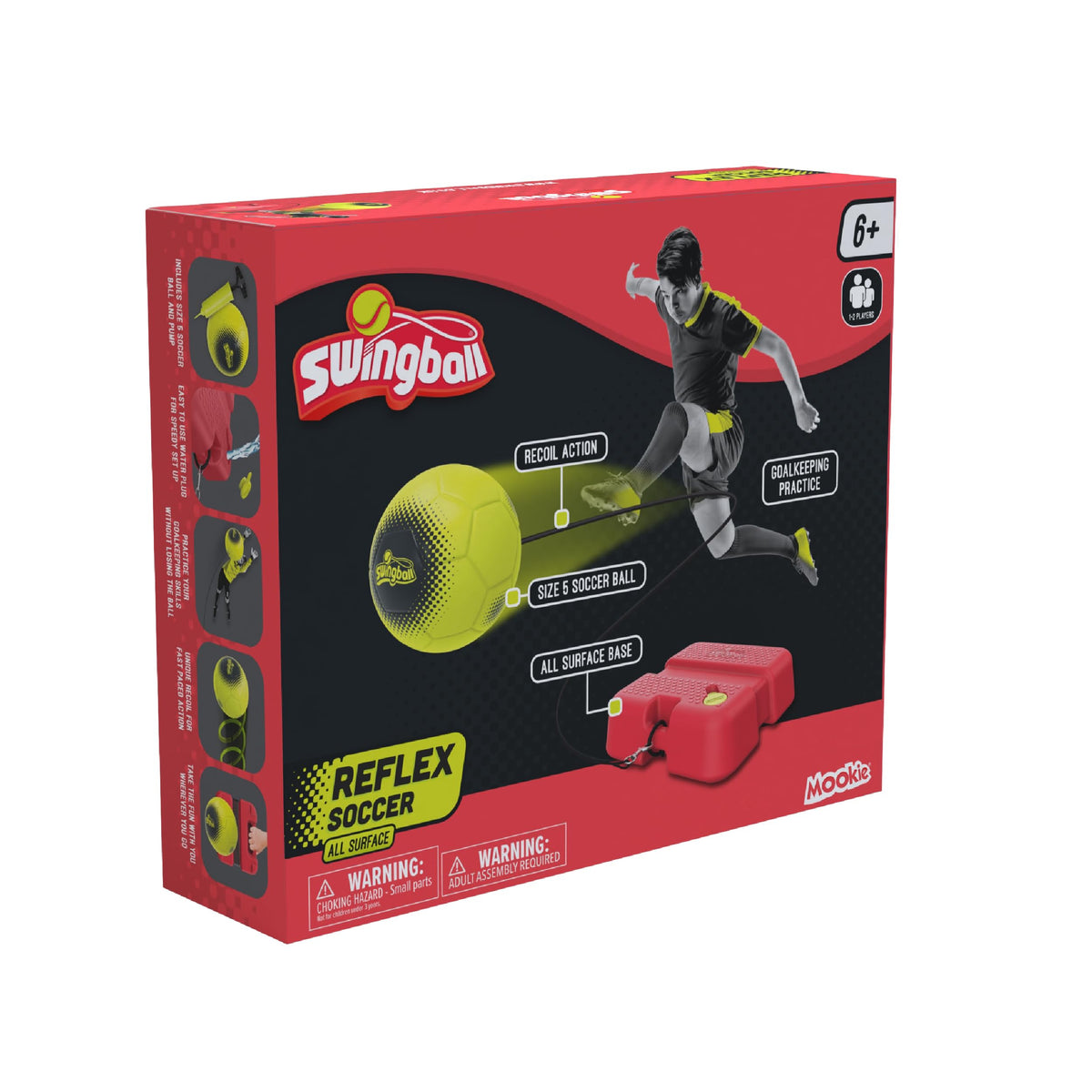 Swingball Reflex outdoor backyard setup ideal for solo drills or group sessions