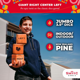 SWOOC all-weather dice set withstands sun and splash for poolside fun