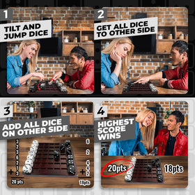 SWOOC Dittle on a coffee table invites family-friendly quick battles.