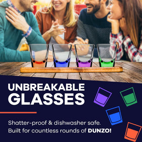 SWOOC DUNZO skip and reverse cues enhancing table interaction.