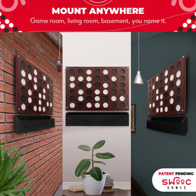 SWOOC Games wall-mount decor that adds stylish game room flair.