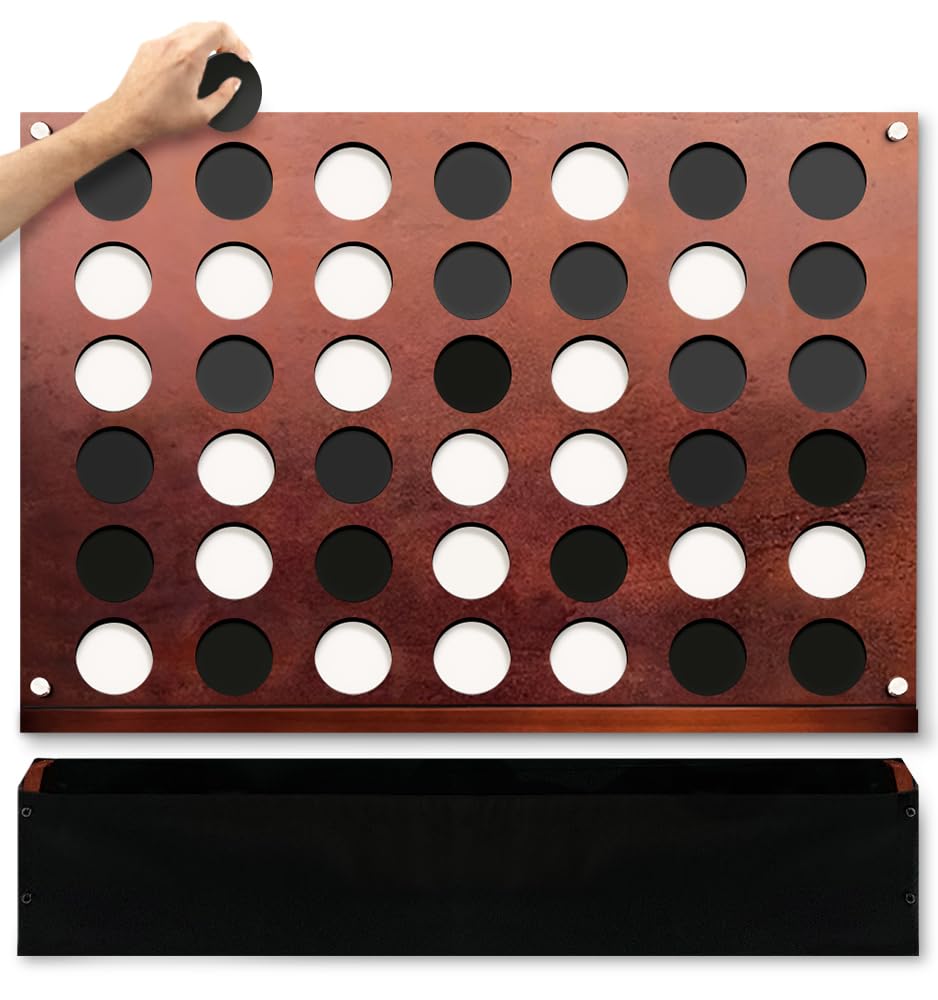 SWOOC Games giant four-in-a-row wallboard for family play.