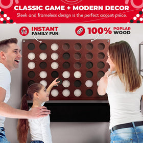 SWOOC Games jumbo-size board measures 3ft by 2ft for all ages.
