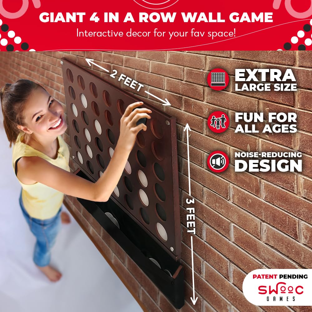 SWOOC Games 60-percent quieter panel reduces noise during play.