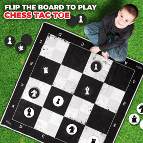 SWOOC machine-washable mat making cleanup after games easy