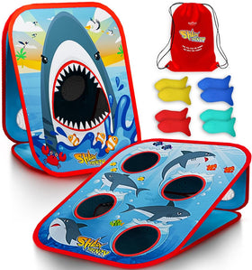 SWOOC Shark Frenzy board setup enables instant backyard fun