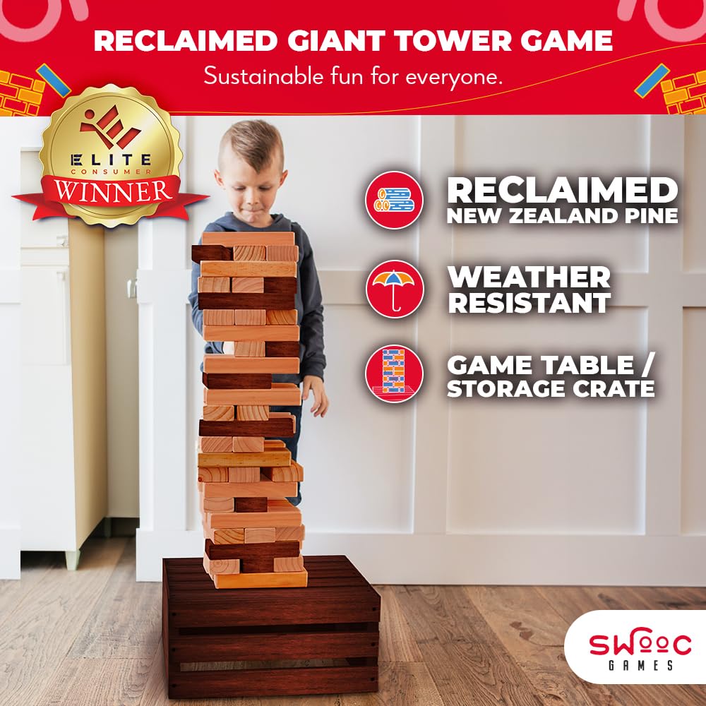 SWOOC storage crate and game table ready for outdoor use.