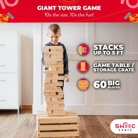 SWOOC storage crate doubles as a portable game table
