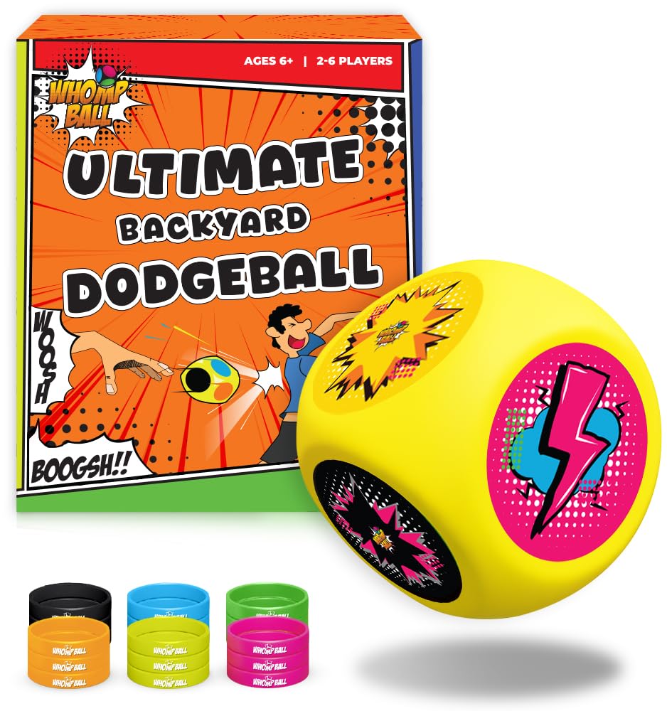 SWOOC Whomp Ball dice toss in action for backyard fun