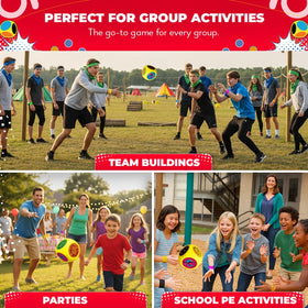 SWOOC Whomp Ball wristbands facilitate team play during games