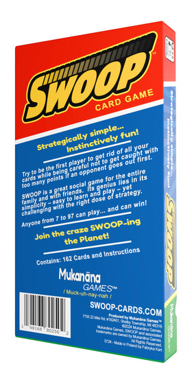 SWOOP Purple Expansion Deck shown as optional add-on for more players.