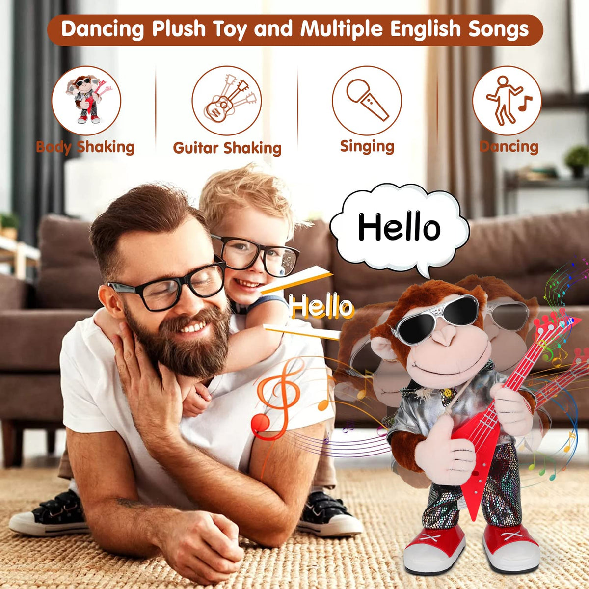 SWTOIPIG Dancing Monkey performing six songs for interactive family fun.