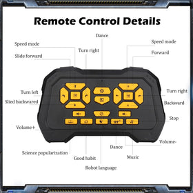 SWTOIPIG RC robot toy remote control option for versatile play
