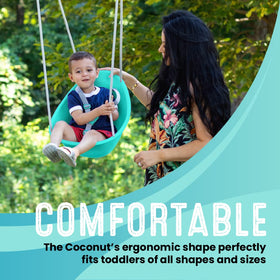 Swurfer Coconut quick click locking system for easy, secure setup