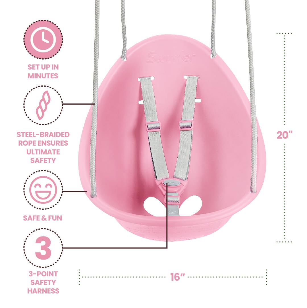 Swurfer Coconut quick click locking system ensures secure setup.