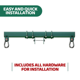Swurfer installation hardware included for quick, step-by-step mounting.
