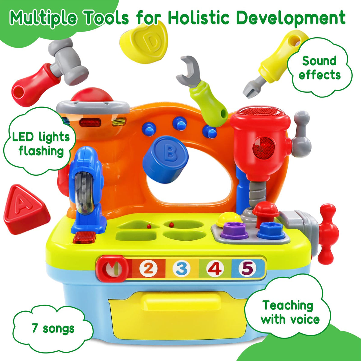 SYAOMUNLY phonics and counting songs spark curious exploration during play