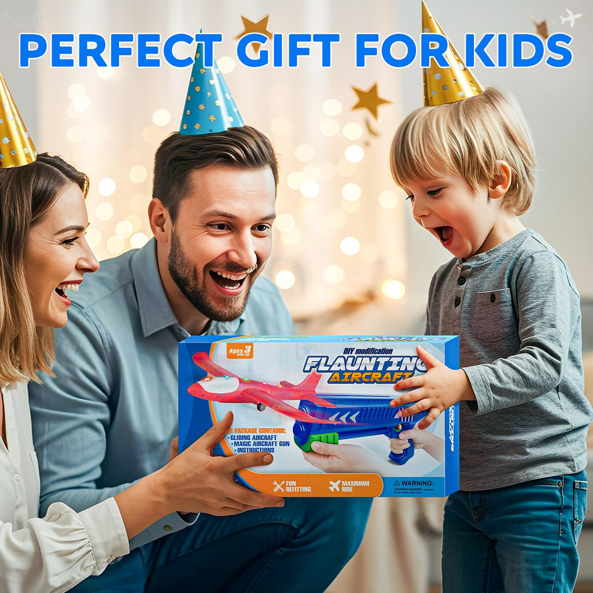 SYHLN aviation-themed backyard fun with kid-friendly launcher toys.