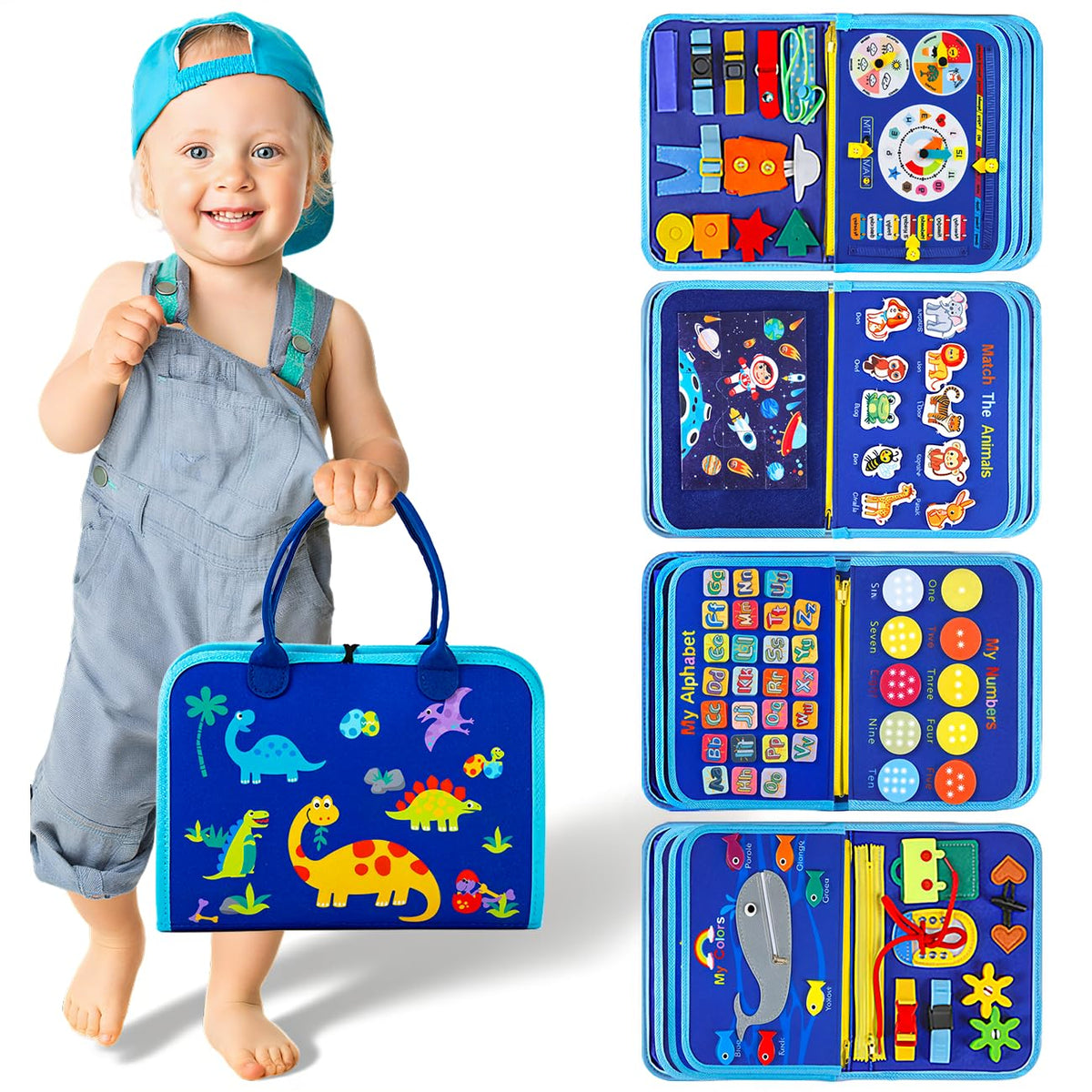 SYHLN Busy Board Learning Pages: boosts early literacy and numeracy through hands-on play.