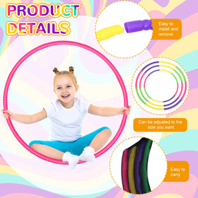 Syhood 24-inch yellow hoop for imaginative play and warmups.