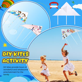 Syhood DIY art kite encourages kids to color, craft, and imagine.