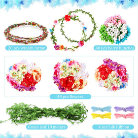 Syhood floral crown DIY headband set for custom styles