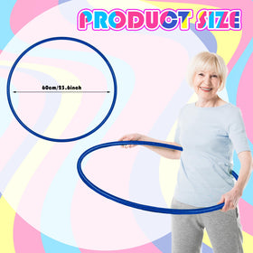 Syhood pink glitter hoop adds vibrant energy to warm-ups and routines