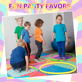 Syhood home and class-friendly hoop bundle for indoor and outdoor fun.