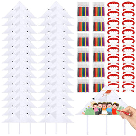 Syhood kite kit with 30 kites for family art and outdoor flight