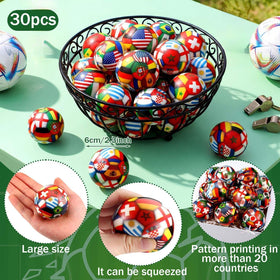 Syhood mini foam soccer ball 6 cm, portable hand exercise for concentration