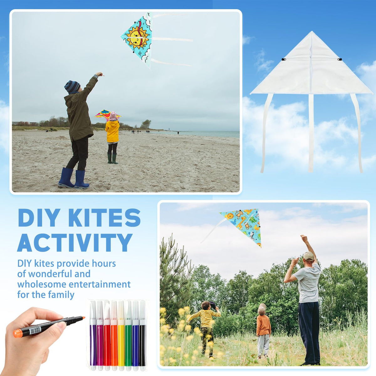 Syhood outdoor family activity set for parks and beaches