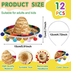 Syhood paper eyeglasses Cinco de Mayo, durable props for fun group photos.