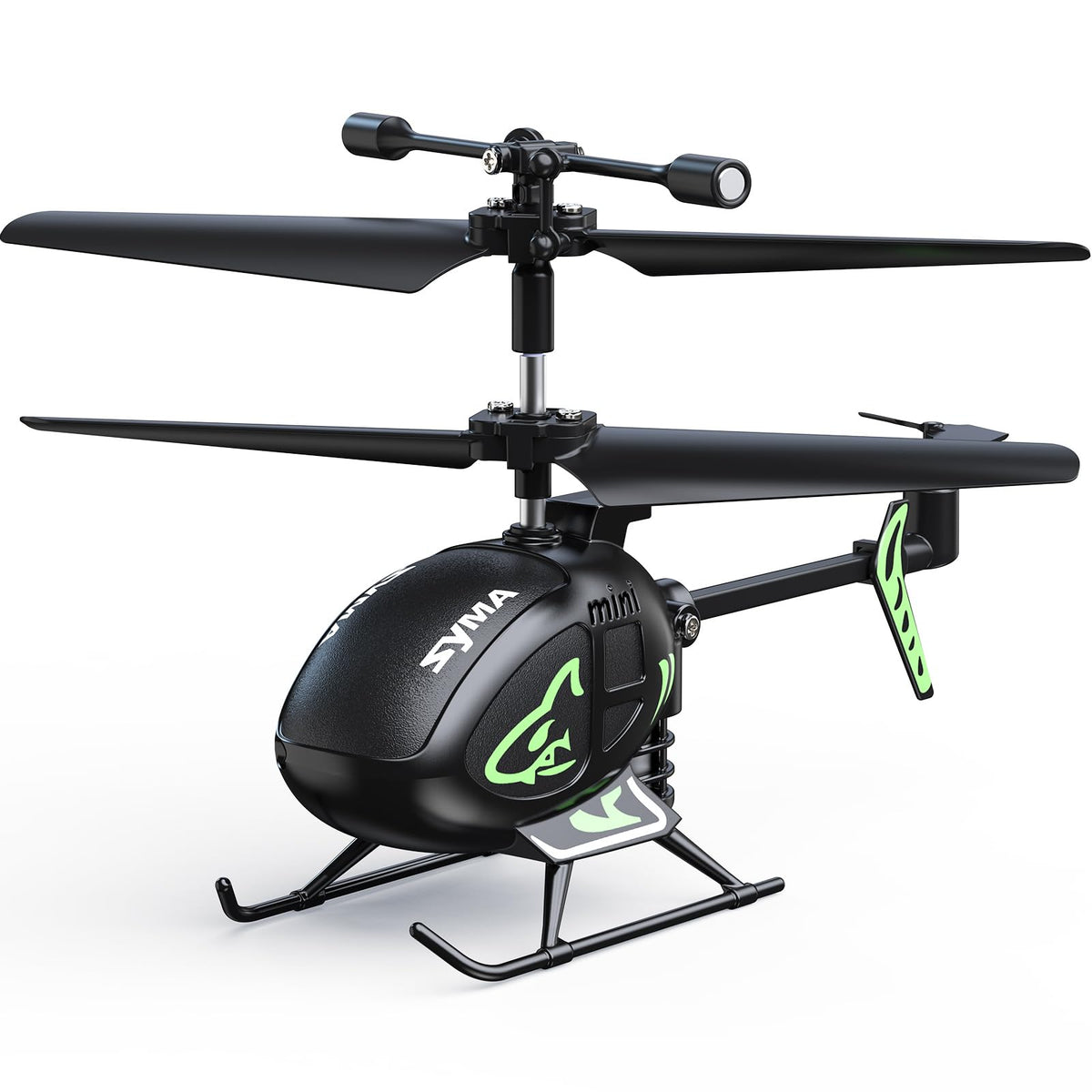 SYMA S100 one-key takeoff/landing button simplifies beginner piloting sessions.