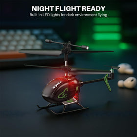 SYMA S100 mini RC helicopter fits in a bag for on-the-go fun.
