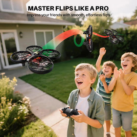 SYMA X100 altitude hold keeps steady hover during learning and playful flight.