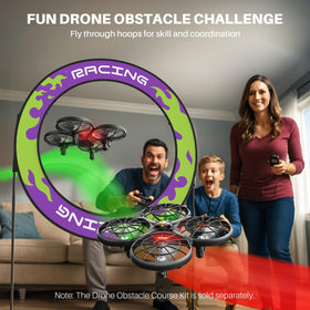 SYMA X100 includes two batteries to extend play sessions.