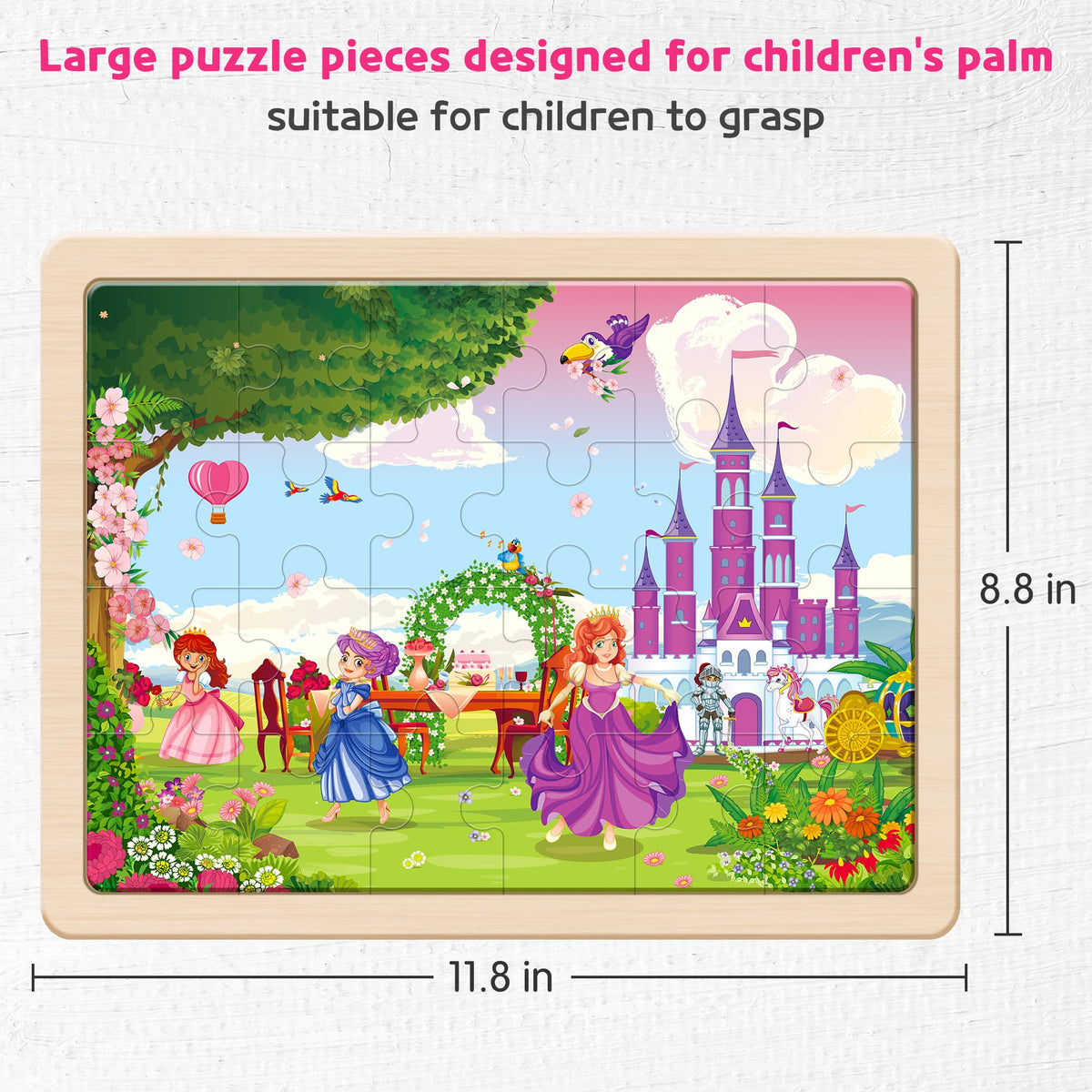 SYNARRY flower fairy puzzle reveals colorful scenes that spark imagination.