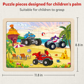 SYNARRY child assembling the puzzle builds eye–hand coordination.